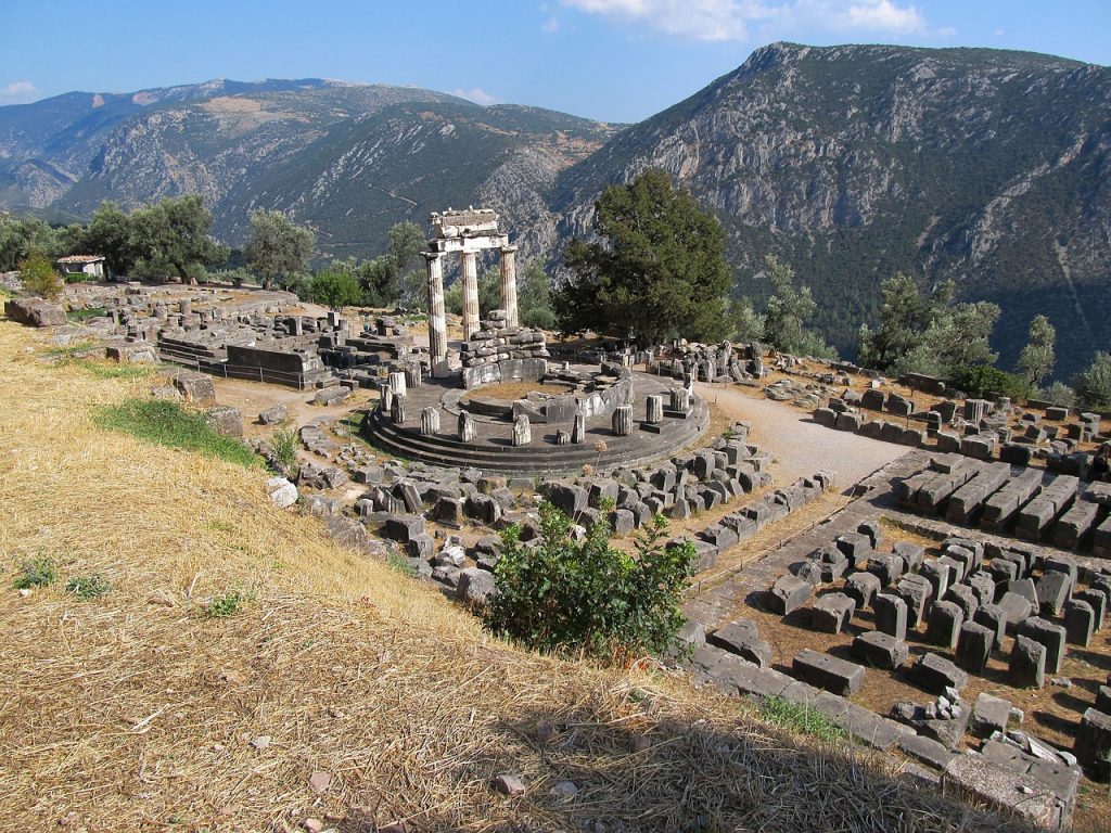 The Antique Temple The Ruins Of The Delphi 1966398 1024x768 